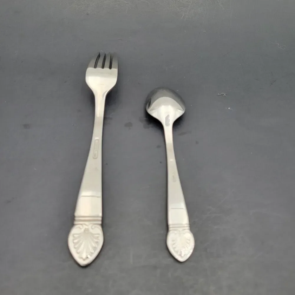 Vintage Lenox Hannah Forks & Tea Spoon Silverware Stainless From 1999